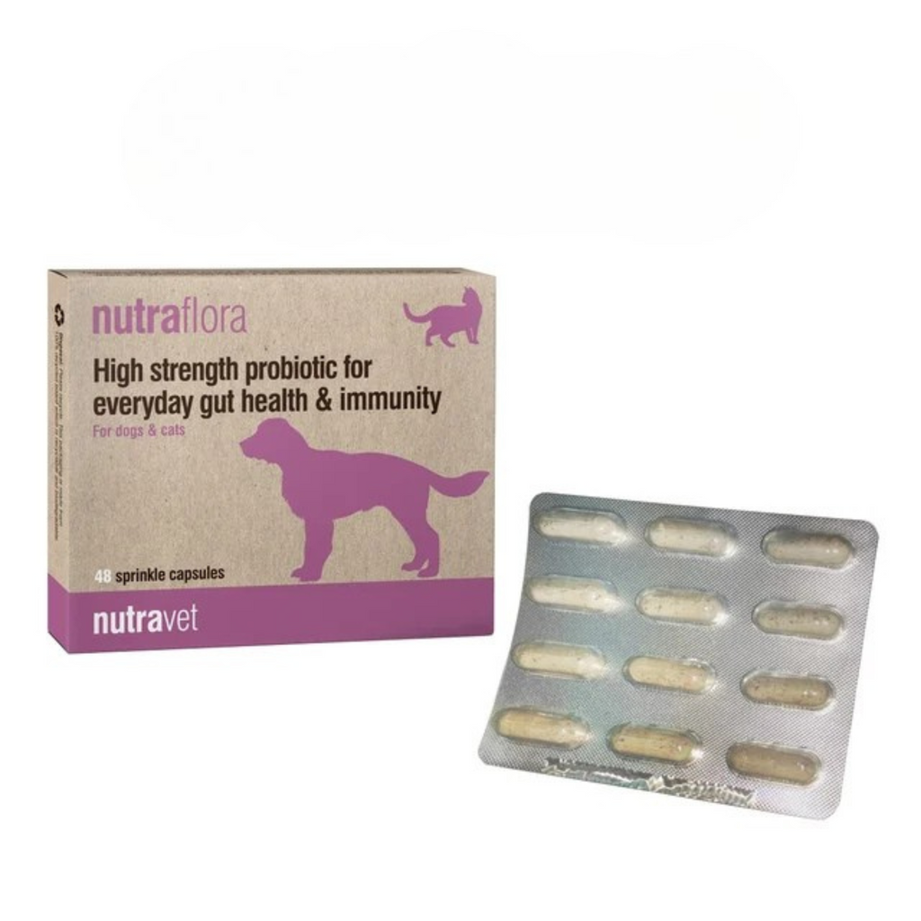 opakowanei suplementu Nutraflora 48 kapsulek